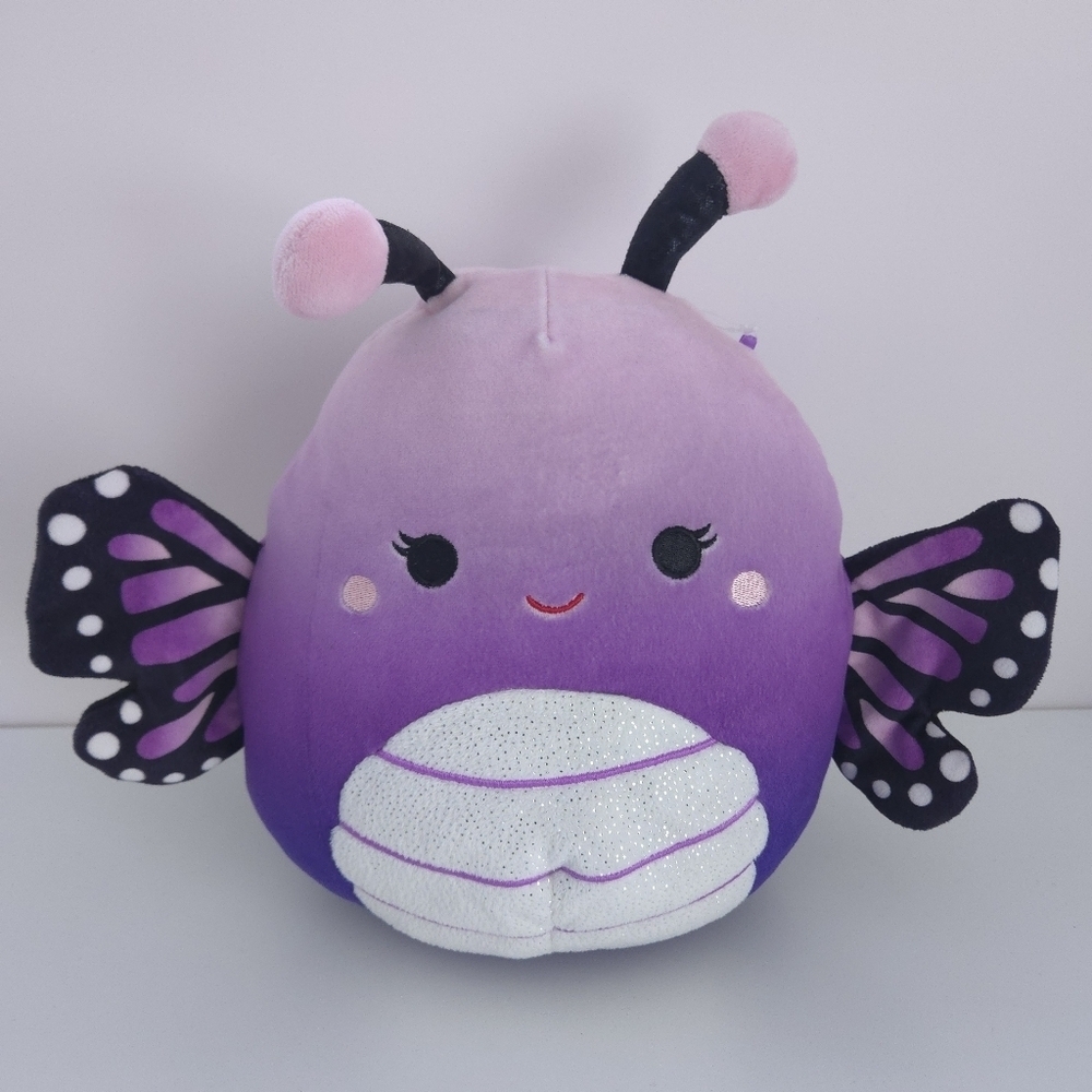 Squishmallows Rida the Purple Butterfly 8"